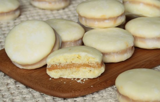 “Alfajor” de amido de milho (Biscotto “alfajor”)