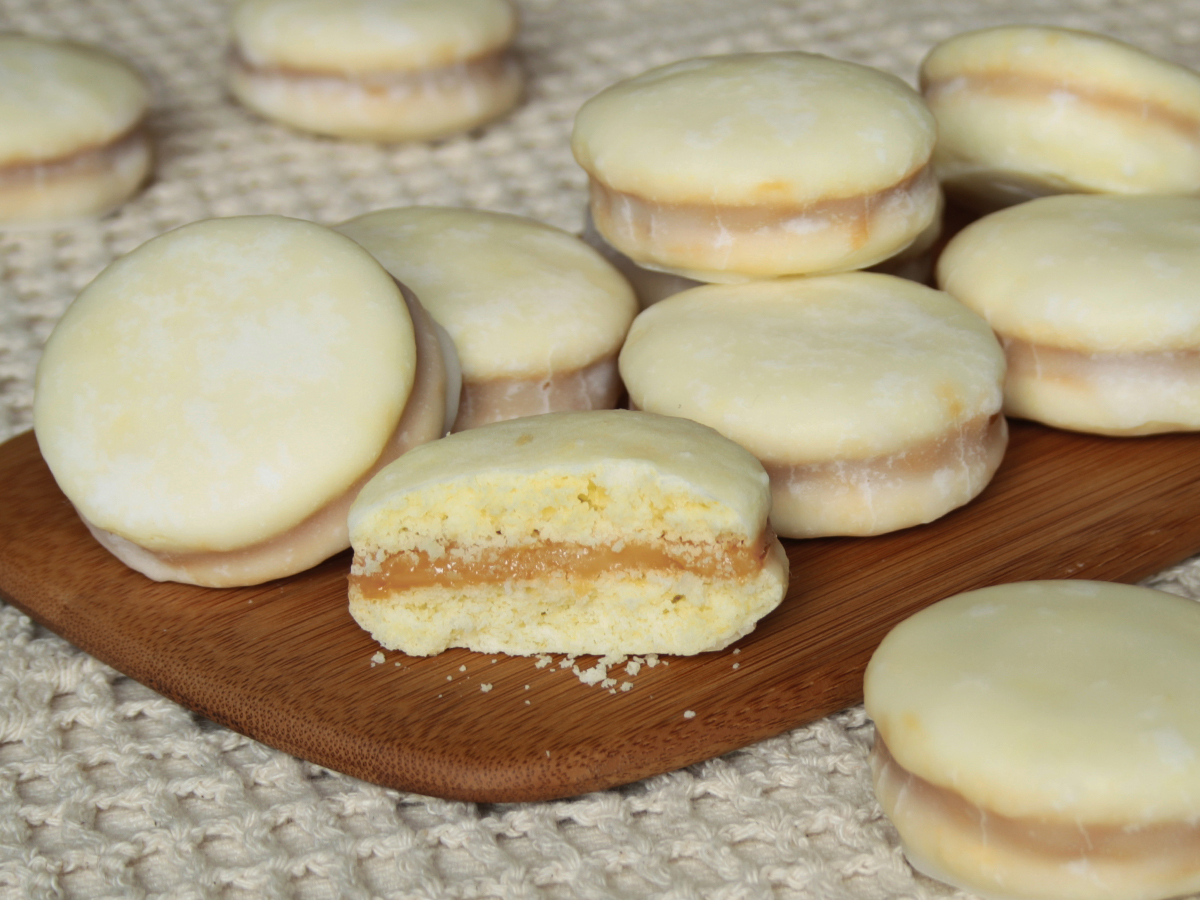 “Alfajor” de amido de milho