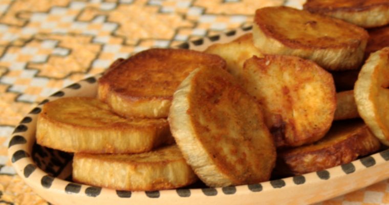 Batata doce frita (Patata americana fritta)