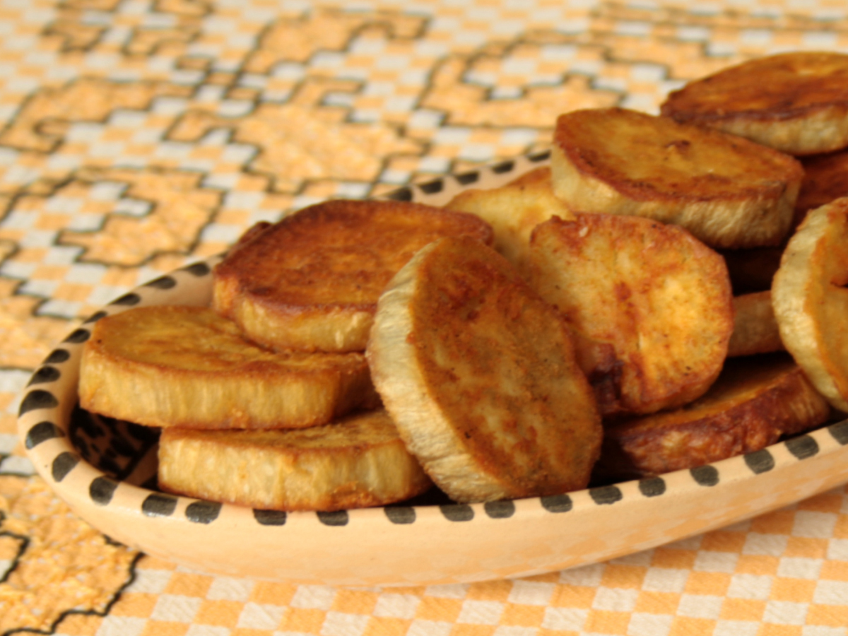 Batata doce frita