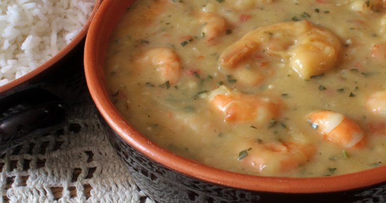 Bobó de camarão (Prawn in Creamy Cassava Sauce)