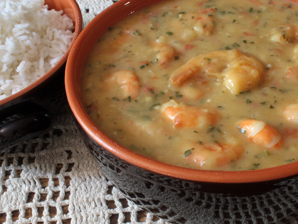 Bobó de camarão (Prawn in Creamy Cassava Sauce)