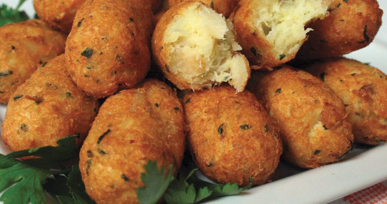 Bolinho de bacalhau (Crocchette di baccalà)