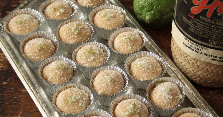 Brigadeiro de caipirinha (Tartufini alla “caipirinha”)