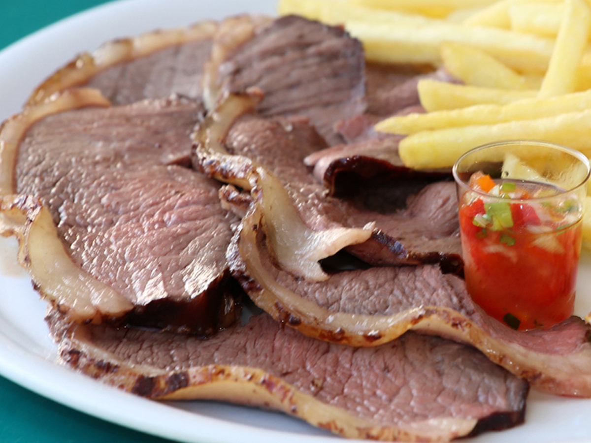 Churrasco de picanha (Grilled “picanha”)