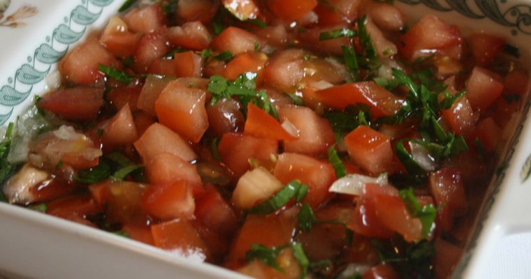 Molho vinagrete (Salsa vinaigrette)