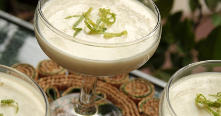 Mousse de limão rápida (Quick Lime Mousse)