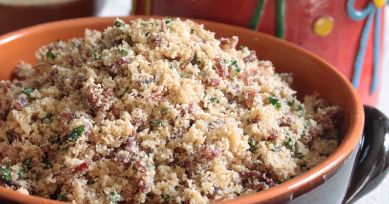 Paçoca de carne seca