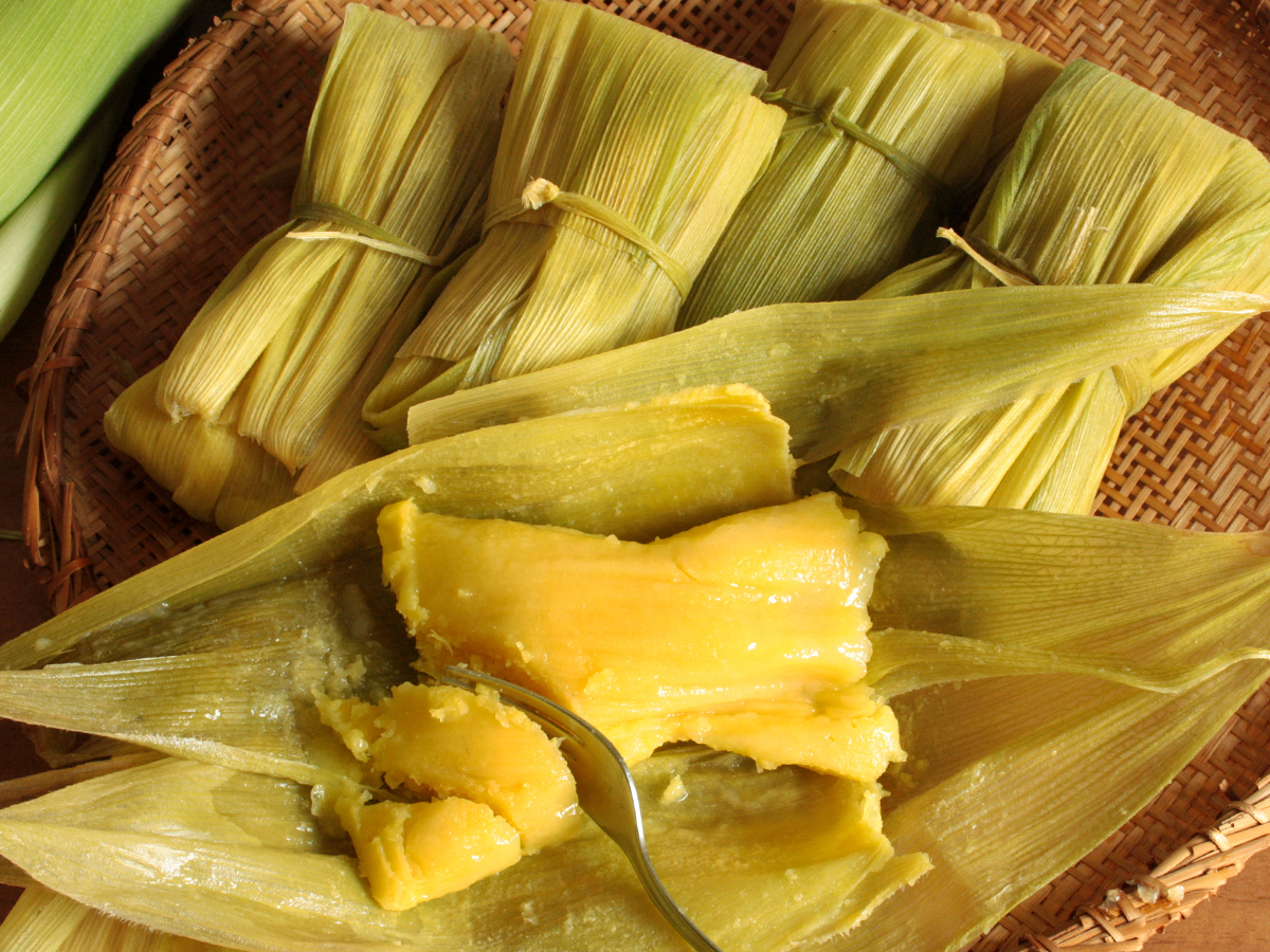 Pamonha (Sweet Corn Mush)