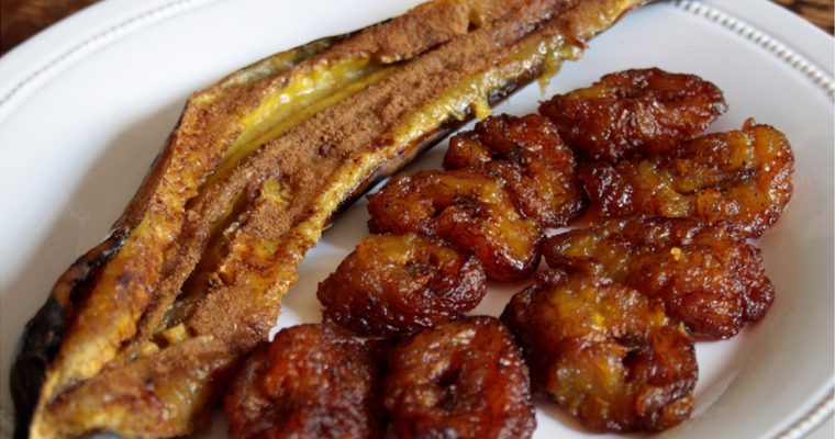 Banana da terra frita (Platano fritto)