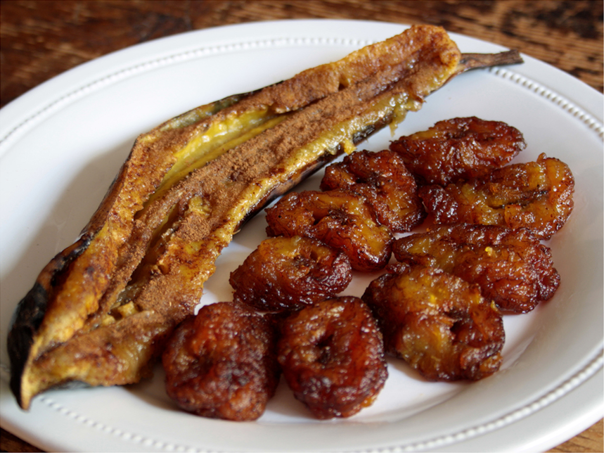 Banana da terra frita (Platano fritto)