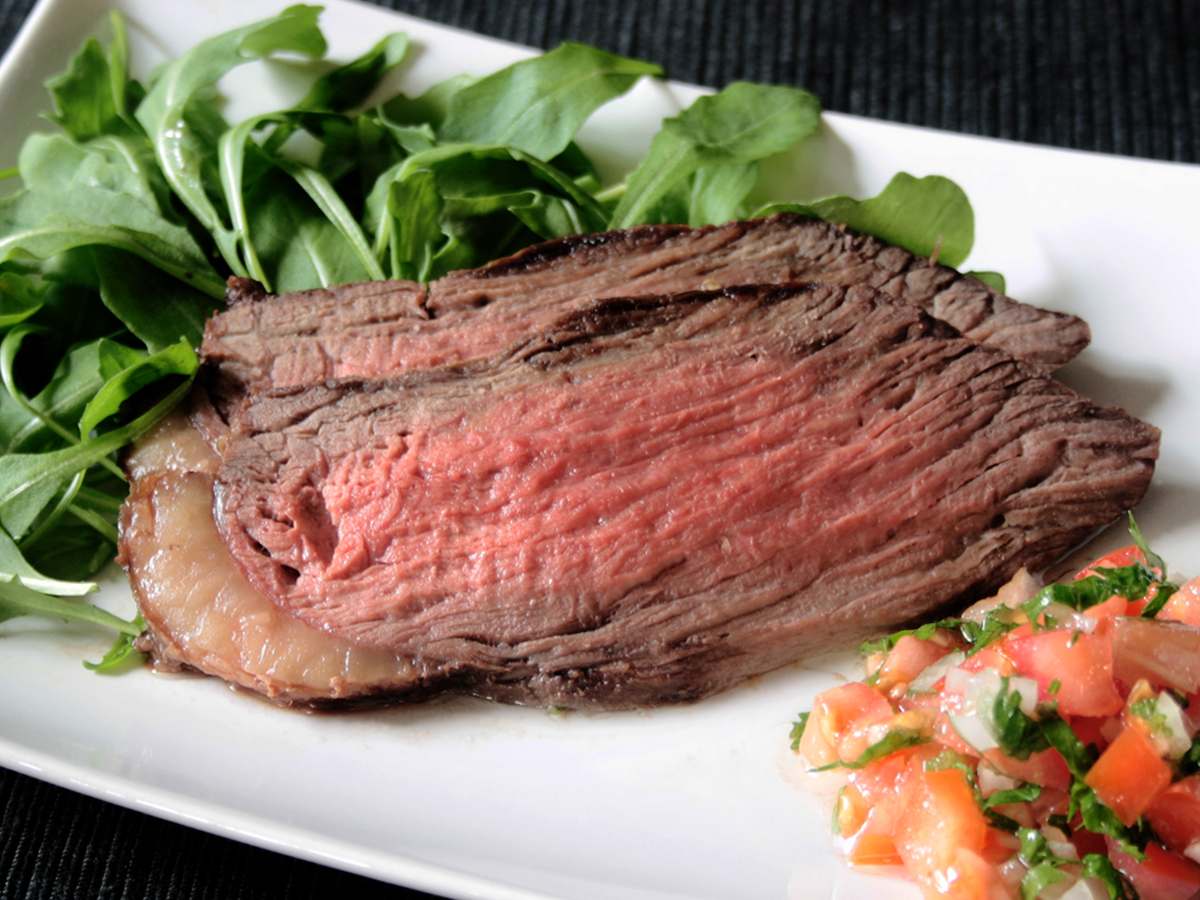 Rosbife de picanha (Roast beef di “picanha”)