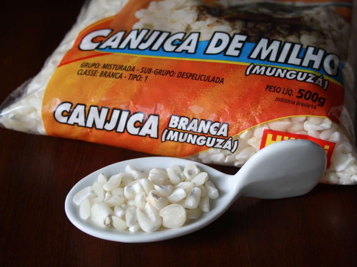 Canjica (maize grain without germ)