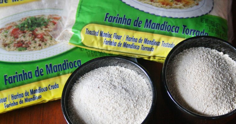 Farinha de mandioca (Farina di manioca)