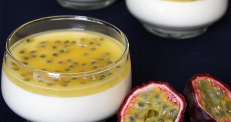 Mousse de maracujá (Mousse di frutto della passione)