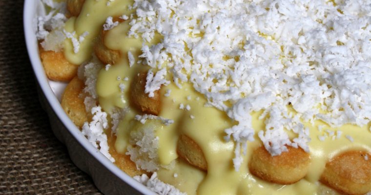 Pavê de abacaxi e coco (Pavé d’ananas e cocco)