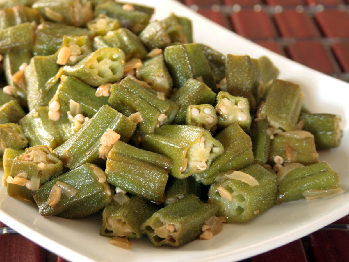 Quiabo refogado (Sautéed Okra)