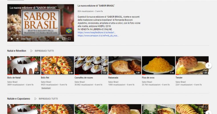 THE SABOR BRASIL RECIPE VIDEOS TO DO AT CHRISTMAS