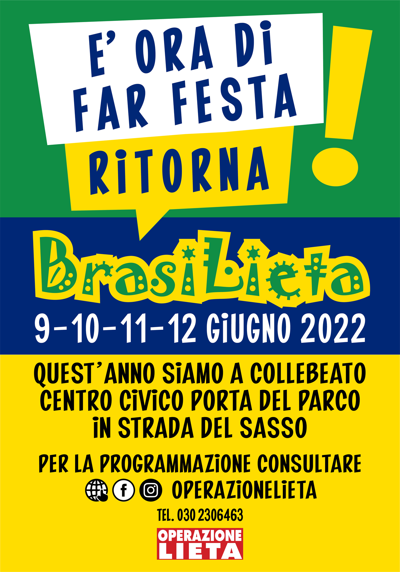 BRASILIETA 2022 dal 09 al 12 giugno
